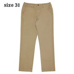 Beams Made in JP Type Military Khaki Trousers Size 31