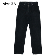 90s Levi's 515 Japan Black Corduroy Jeans Size 28