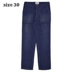 Avirex Navy Herringbone Utility Pants USN Print Size 30