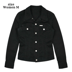 2000s Levi's Lady Black Jacket Women Size M