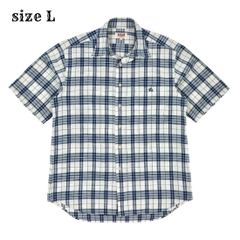 Baracuta England Plaid Shirt S/S Size L