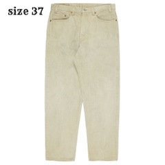 90s Levi's 550 USA Sand Denim Jeans Size 37