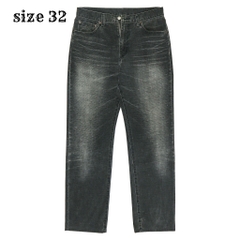 Blue Way Japan Black Denim Jeans Size 32