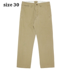 Double RL RRL Type Military Khaki Trousers Size 30