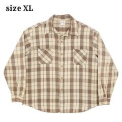 Vintage 70s Big Mac JCPenney Flannel Shirt Size XL