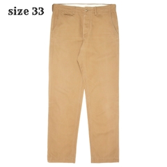 United Arrows Button Fly Khaki Trousers Size 33
