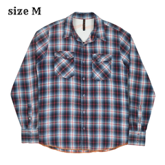 Nudie Jeans Co. Plaid Check Shirt Size M