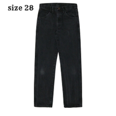 00s Rustler Black Denim Worker Jeans Size 28