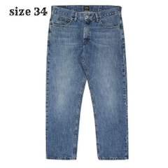 00s Lee Denim Faded Blue Jeans Size 34