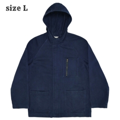 b.b.m. Brand Moleskin Hooded Jacket Size L
