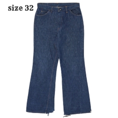 Vtg Early 70s Levi's Denim Bell Bottom Jeans Size 32