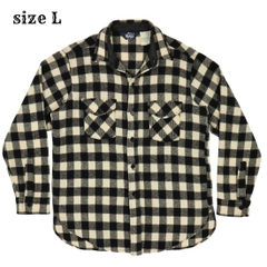 Vintage 90s Woolrich USA Check Shirt Size L
