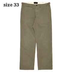 A Vontade Made in Japan Cotton Twill Pants Size 33