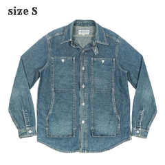 Sassafras Japan Made Denim Work Shirt Size S