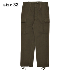 90s German Army Moleskin Cargo Pants Size W32