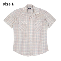 Vintage 80s Levi's S/S Western Shirt Size L