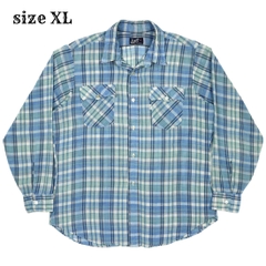 Vintage 80s Levi's Plaid Shirt Size XL