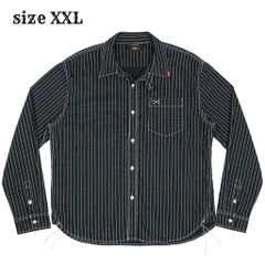 Vanson Japan Wabash Stripe Work Shirt Size XXL