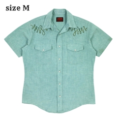 Vintage 70s Stir-ups USA Western Shirt Size M