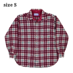 Vintage 70s Pendleton Wool Plaid Shirt Size S