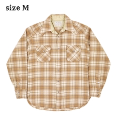 Vintage 70s Pendleton Wool Western Shirt Size M