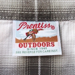 Vintage Prentiss Heavy Flannel Western Shirt Size M