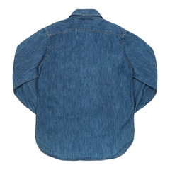 Five Brother Light Denim Work Shirt Size M