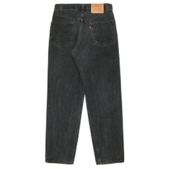 2000s Levi's 550 Black Denim Jeans Size 29
