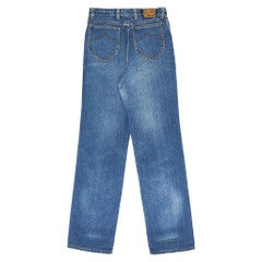 Vtg 80s Wrangler USA Denim Bootcut Jeans Size 25