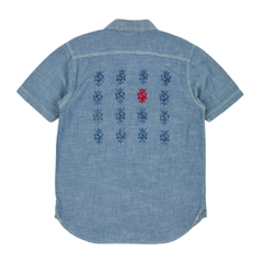 C.A.B. Clothing for Kitty Chambray Work Shirt Size M