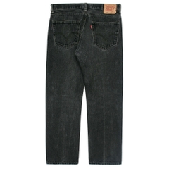 2010s Levi's 505 Black Denim Jeans Size 33