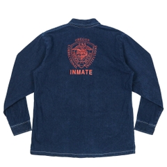 Prison Blues USA D.O.C. Denim Chore Jacket Size XL