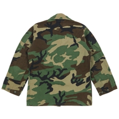 80s U.S. Army BDU Woodland Camo Jacket Size S