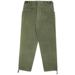 A Vontade Japan Olive Sateen Utility Pants Size 27