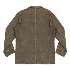 Hanes Light Brown Denim Coat Size M