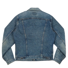 80s Plain Pockets JCPenney USA Trucker Denim Jacket Size M