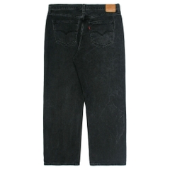 Levi's Premium Black Denim Loose Fit Jeans Size 36