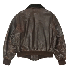 Vintage 60s Brent Windward Leather Jacket Size L