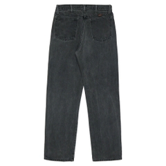 00s Rustler Black Faded Denim Worker Jeans Size 30