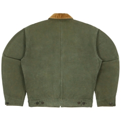 80s Polo Country by Ralph Lauren Olive Canvas Jacket Size L
