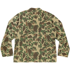 Vtg Ideal USA Frogskin Camo Hunting Jacket Size L