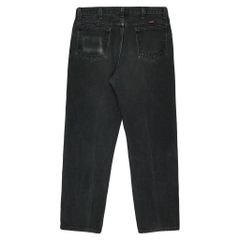 90s Rustler Black Denim Worker Jeans Size 33
