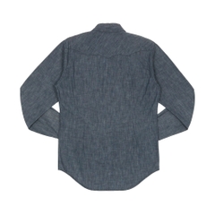 Mouse Design Japan Chambray Western Shirt Size M