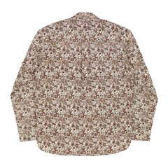 Mitsumine Floral Pattern Shirt L/S Size L
