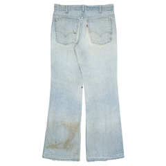 Vtg 80s Levi's 646 Flared Jeans ‘Damage’ Size 31