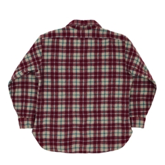 Vintage 70s Pendleton Wool Plaid Shirt Size S
