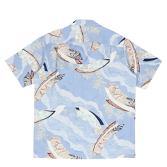 Vtg Mark Raysten Malihini Hawaiian Shirt Size L
