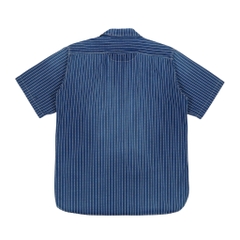Sugar Cane Japan Wabash Stripe Work Shirt Size M