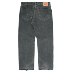 2010s Levi's 505 Black Denim Jeans Size 36