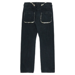 Koromo Japan Black Denim Trousers Size 34